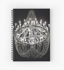 The Chandelier From An Underground Cathedral in Poland Spiral Notebook