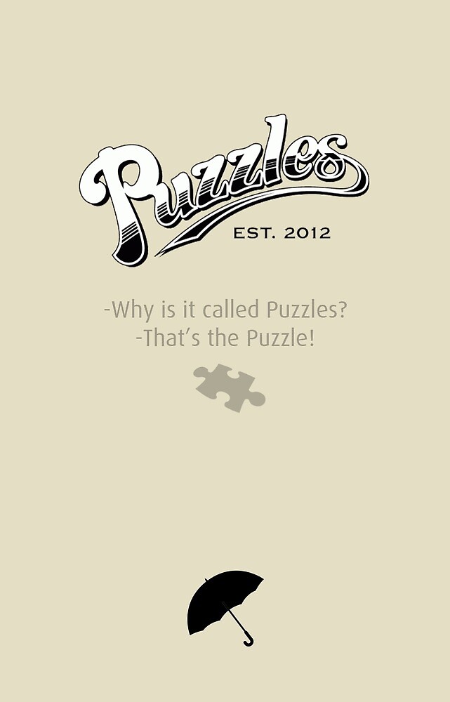 "Puzzles How I Met Your Mother" by hscases Redbubble