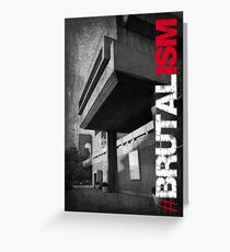 Brutalism #2 Greeting Card