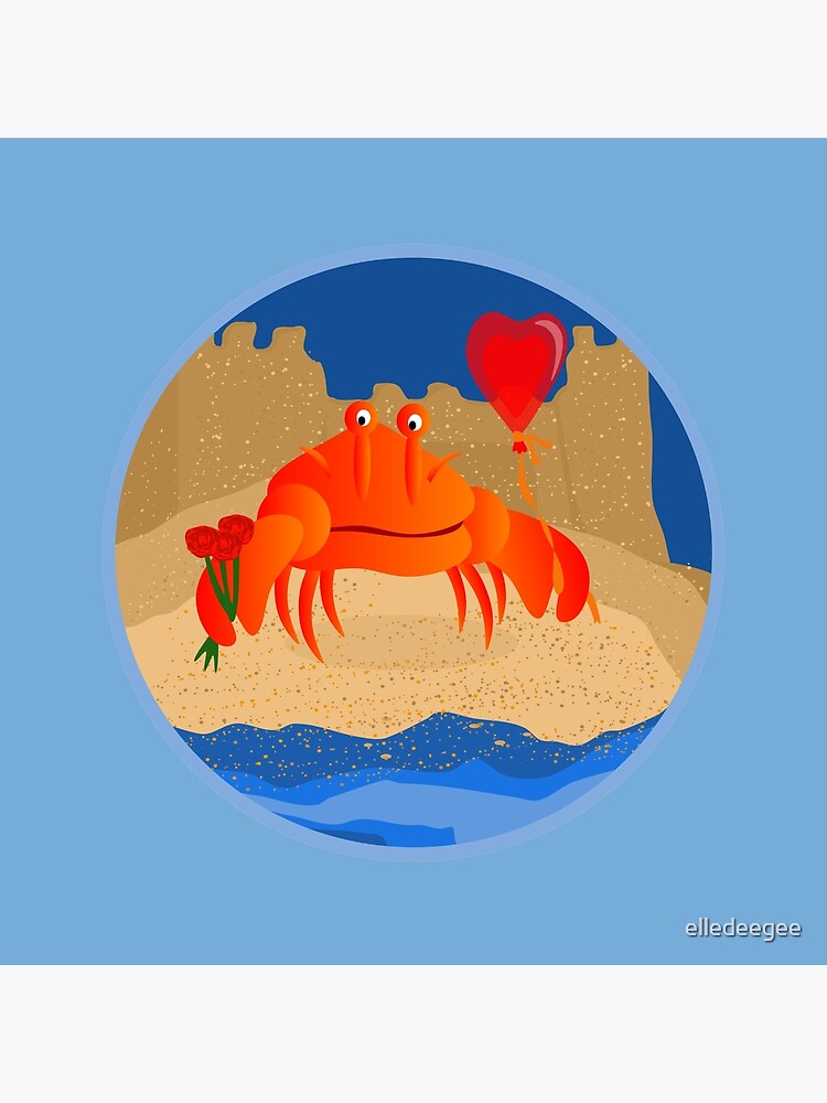 Crabby Valentine by elledeegee