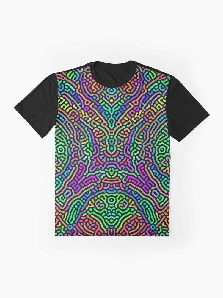 Alternate view of Freaky Stencil Graphic T-Shirt