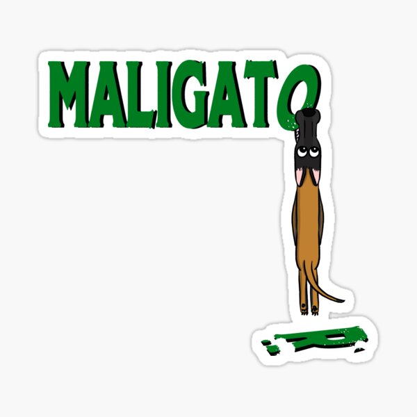 Maligator Bite Sticker