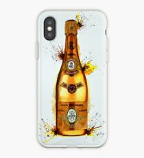 Cristal Champagne Bottle smaller iPhone Case