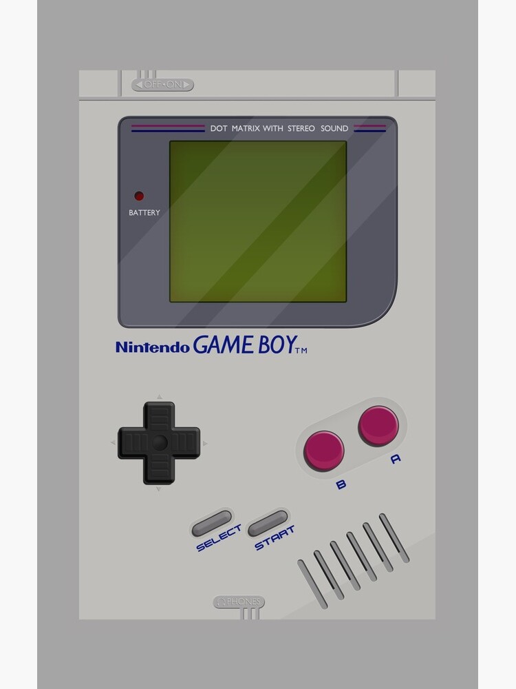 Classic Gameboy by katymakesthings
