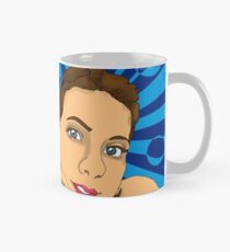 Lady with Blue Mug