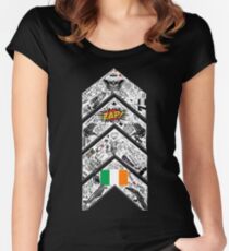 One Direction Inspired* Chevron Tattoo Women's Fitted Scoop T-Shirt