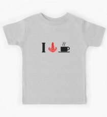 I HEART COFFEE Kids Tee