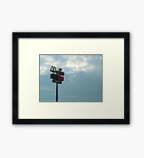 Follow Me Framed Print