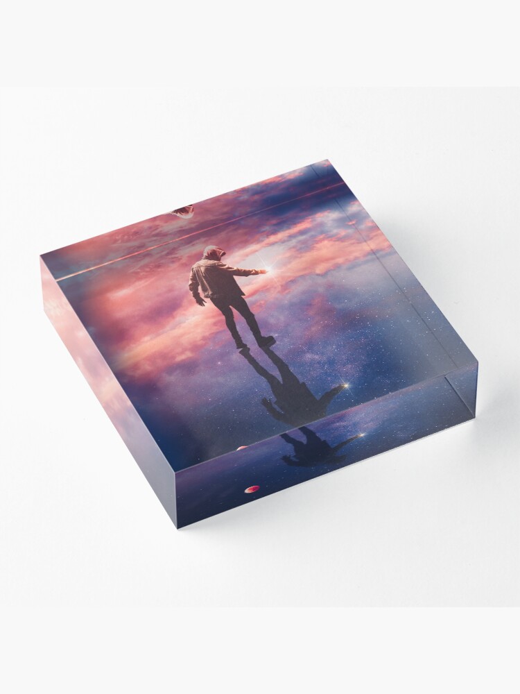 Alternate view of Star Catcher Acrylic Block