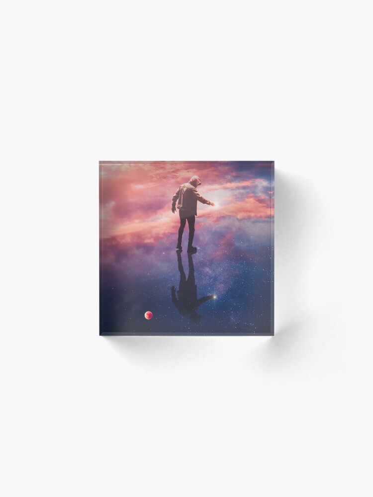Alternate view of Star Catcher Acrylic Block