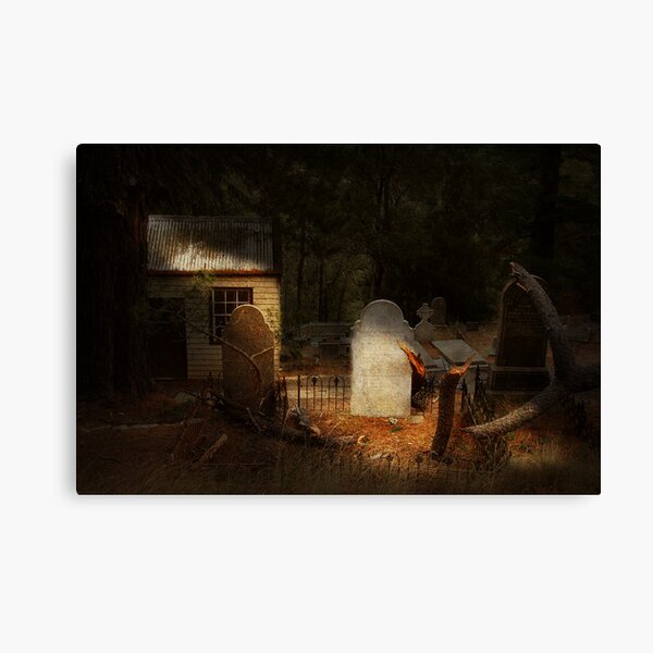 Walhalla cemetery Canvas Print