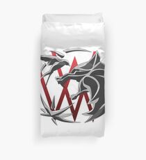 Weißer Wolf Bettbezug
