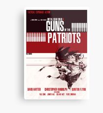 Patriots - Metal Gear Metal Print