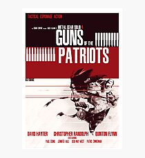 Patriots - Metal Gear Photographic Print