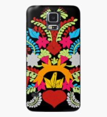 Funda/vinilo para Samsung Galaxy Fireworks Flowers