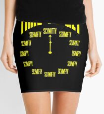 It's Time To Get Schwifty Clock Design Mini Skirt