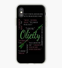 Olicity Quotes iPhone Case