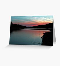 Sunset Along Clarks Creek Greeting Card