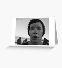 Blank face Greeting Card