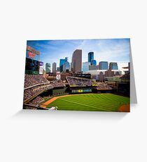 Target Field Grußkarte