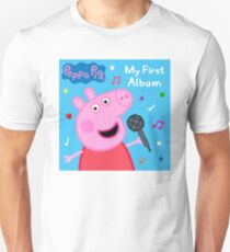 Peppa Pig - My First Album Slim Fit T-Shirt