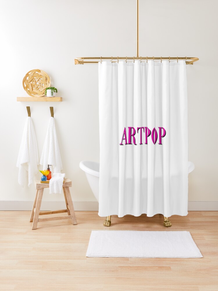 Lady Gaga Artpop Shower Curtain By Enchantizzle Redbubble