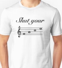 Funny Music Design Unisex T-Shirt