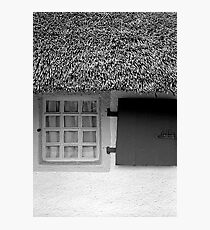 Burns Cottage Window Photographic Print