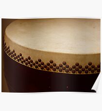 temple drum Poster
