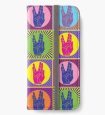 Star Trek Spock Hand Pop Art 1 iPhone Wallet/Case/Skin
