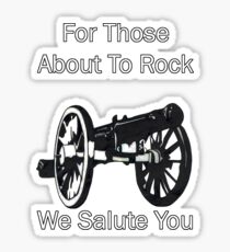 AC/DC For Those About To Rock Sticker