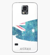 Australia map Shark Case/Skin for Samsung Galaxy