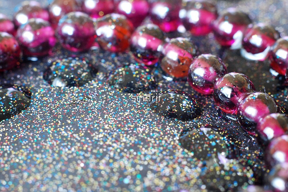 "Glitter Jewels" by sindrii Redbubble
