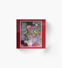 February Acrylic Block