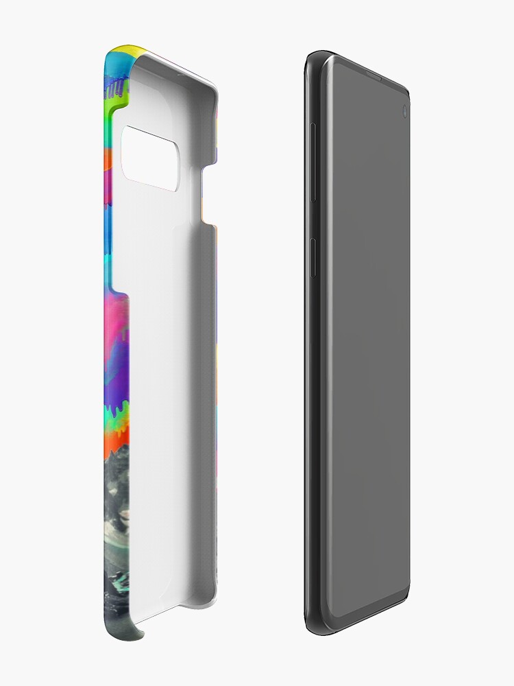 Alternate view of Skyfall, Melting Northern Lights Case & Skin for Samsung Galaxy