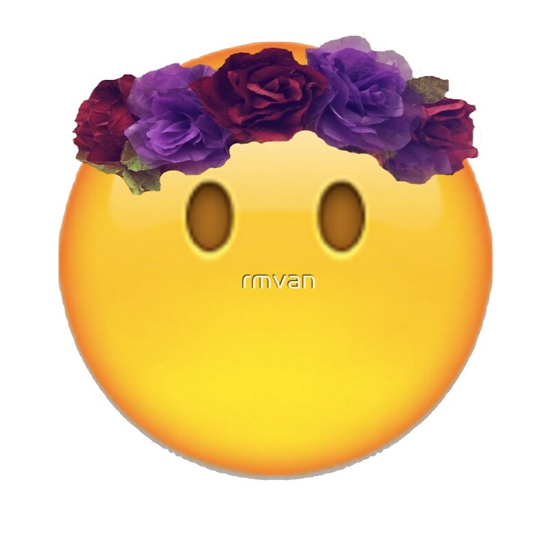 "blank face emoji" by rmvan Redbubble