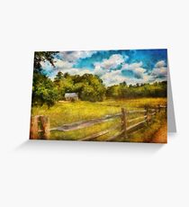 Country - It's so peaceful in the country Greeting Card