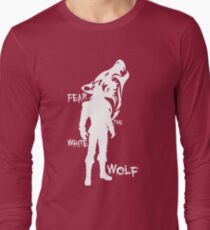 Witcher - Fear The White Wolf Long Sleeve T-Shirt