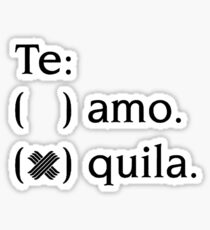 Tequila Sticker