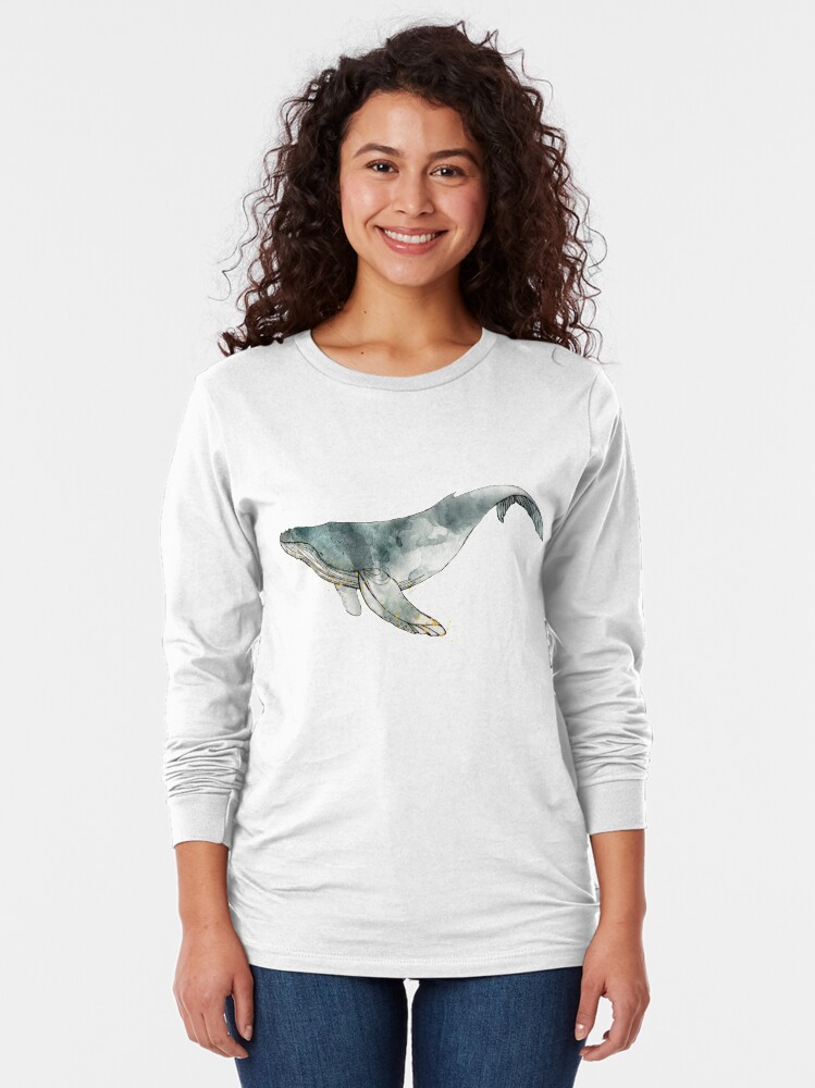 Alternate view of Humpback Whale Long Sleeve T-Shirt