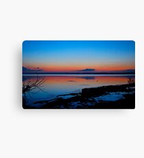 Canton Beach.Australia. (sunset) Canvas Print