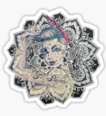 GIrl Power Mandala Design Sticker