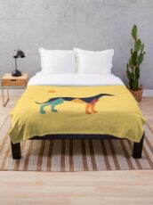 Greyhound Throw Blanket