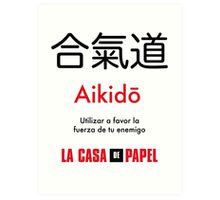 Aikido El Profesor La Casa De Papel By Mavydesigns