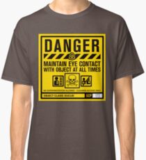 SCP 173 Warnschild Classic T-Shirt