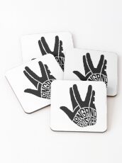 Star Trek Live Long and Prosper Coasters