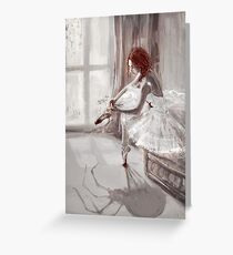 Ballerina Greeting Card