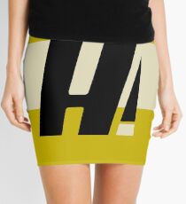 Hyperion Heroism Yellow Mini Skirt