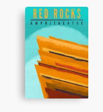 Red Rocks Canvas Print