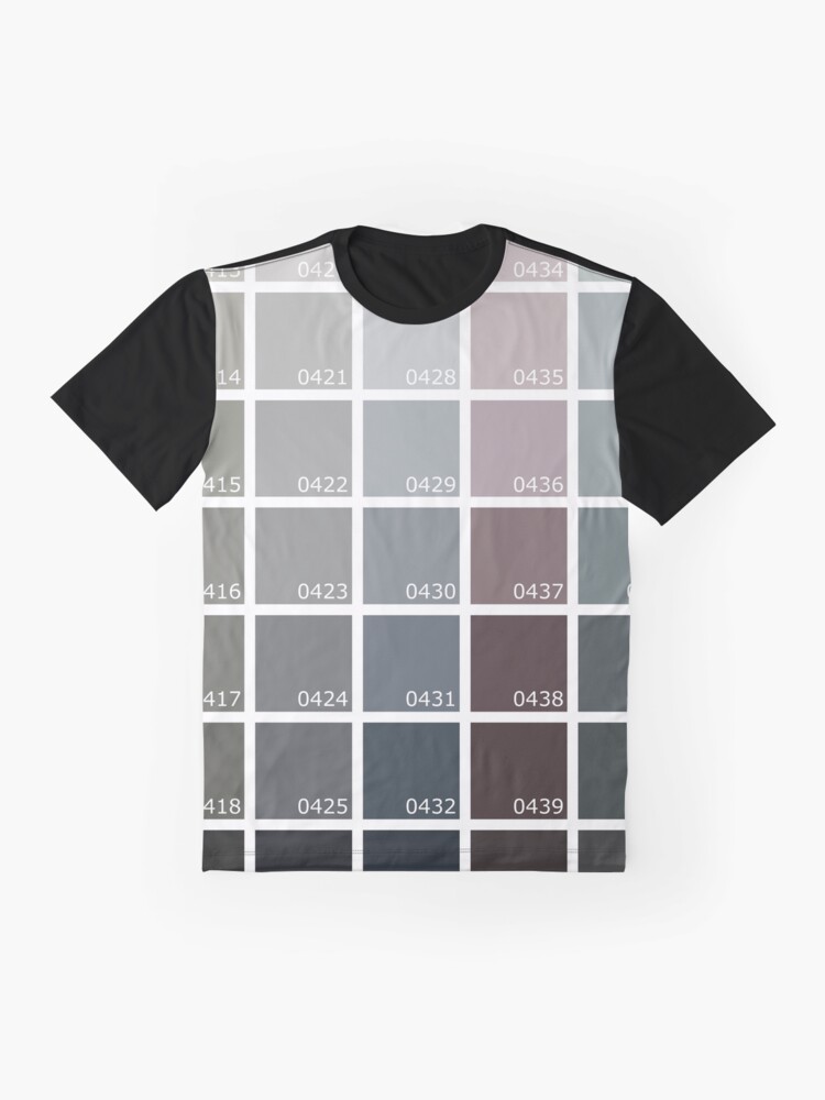 pantone color shirts